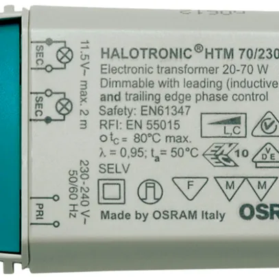 Trasformatore elettronico Halotronic HTM 70W 230…240V 