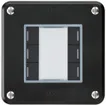 Tasto INC robusto A KNX 6× nero LED RGB s/e-link 
