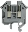 Durchgangs-Reihenklemme Woertz 6…16mm² 76A 1000V Schraubansch.2×1 G-Schiene grau 