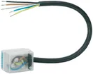 Boîte L1-L2-L3-N-PE pour câble plat POWER 16A avec câble 