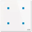 Bedienelement ABB-Tacteo TB/U4.4.1, 4-fach quadrat 