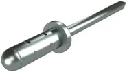 Mehrbereichs-Blindniete Flury AV 81 Ø4.1×10mm für 0.5…6.5mm weissaluminium 