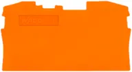 Abschlusswand WAGO TopJob-S orange 2P zu Serie 2006 