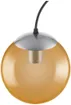 Luminaire suspendu LDV 1906 BUBBLE PENDANT E27, 200×1460mm verre orange 