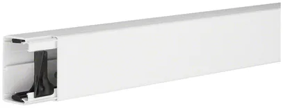 Canal d'installation tehalit LF 60×40×2000mm (l×h×L) PVC blanc trafic 