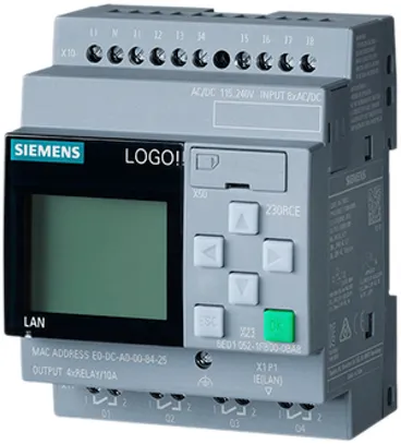 Module logique PLC Siemens LOGO!8.3 230RCE, 8ED/4SD 