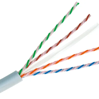 Câble d'installation R&M EA-U/UTP AWG26 4×2×1.22 blanc 305m 