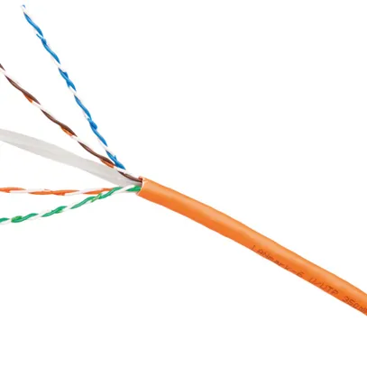 Câble d'installation Nexans LANmark-6, cat.6, orange, 305m, Eca 