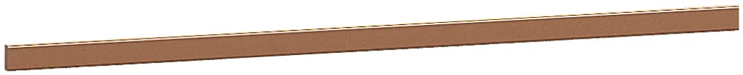 Sammelschiene Hager uniway, Kupfer blank, 5×2mm, Länge 2m 