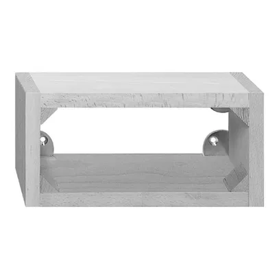 Quadro di montaggio AP FLF 1×5 legno duro laccato 