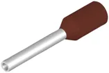 Estremità di cavo Weidmüller H isolata 0.14mm² 6mm marrone telemec. borsa multi 