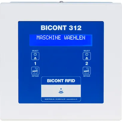 AP-Gebührenautomat Bicont 312, RFID-Card, IP21, 2×16A, 2×11kW, für 2 Geräte 