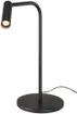 Lampe de table LED SLV KARPO TL 230V, 6.5W, 3000K, 330lm, noir avec interrupteur 