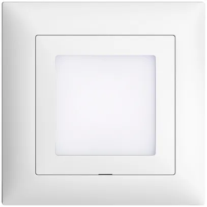 Kit frontale INC EDIZIOdue bianco 88×88mm per lampada LED 
