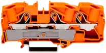 Borne de passage WAGO TopJob-S 16mm² 3L orange série 2016 