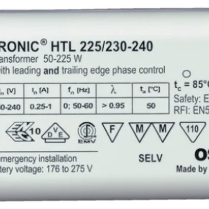 Trasformatore elettronico Halotronic HTL 225/230…240V 