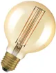 LED-Lampe LEDVANCE GLOBE95 E27 5.8W 470lm 2200K DIM 138mm klar gold 