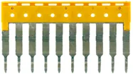 Connessione trasversale WM ZQV 2.5/10 inserito 10L 5.1mm isolato 24A giallo 