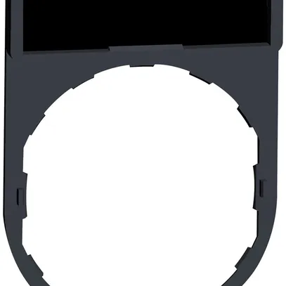 Porte-plaquette Schneider Electric 30×40mm noir o.ro 
