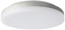 LED-Decken-/Wandleuchte SLICE CIRCLE 18W, 3000K, 1100lm, Sensor, silber 