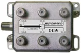 F-Verteiler WISI DM06D 6-fach 9.4dB 5…1300MHz 