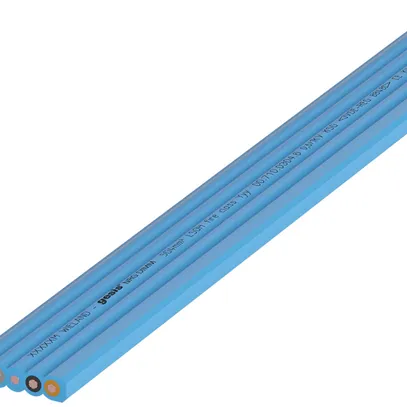 Cavo piatto 5G gesis® NRG DIMM, 4mm², HF, 20A, 0.6/1kV, blu 