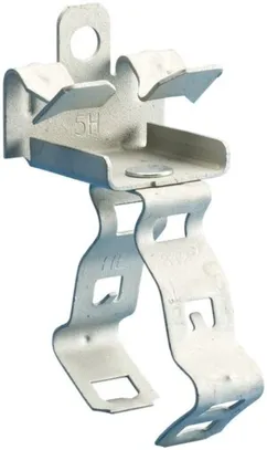 Klammer Caddy EM-M für Rohr-Ø 18…30mm Flansch 3…8mm Federstahl ARMOUR 
