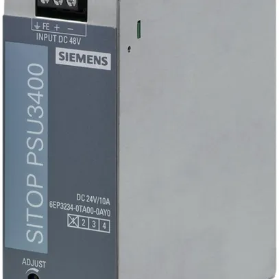 Alimentazione Siemens SITOP, IN: 48VDC, OUT: 24VDC/10A 