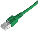Câble patch RJ45 Dätwyler 7702 4P, cat.6A (IEC) S/FTP LSOH, vert, 25m 