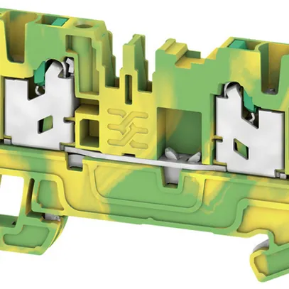 Morsetto conduttore protezione Weidmüller S2C 2.5 PE SNAP IN 2.5mm²verde-giallo 