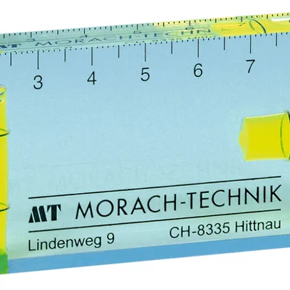Livella a bolla Morach-Technik AG 100×40×15mm trasparente 