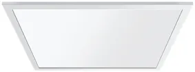 Plafoniera LED INS ESYLUX STELLA, 36W 3000K 3600lm 625×625mm IP20 opale, bianco 