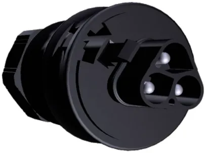 Steckerteil Wieland 1.5…4mm² 3L schwarz 