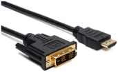 HDMI-DVI-D-cavo Ceconet WXGA 165MHz 4.95Gb/s 0.5m nero 