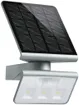 Applique LED Steinel XSolar L-S solaire/accu 1.2W 150lm 3000K IP44 argent 