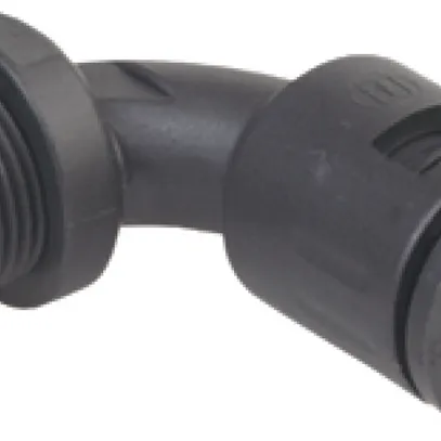 Raccord pour tuyaux AGRO 90° M20 16×10mm noir Flexa-Quick pour ROHRflex 