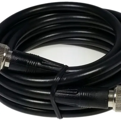 Câble coaxial BNC st/st RG59 10m noir 