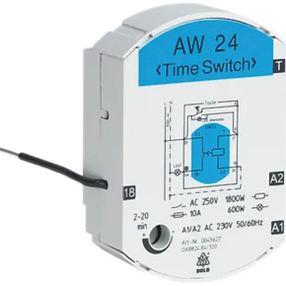 Minuterie électronique INC AW24 2…20 min 