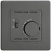 UP-Montageset EDIZIO.liv SNAPFIX® f.Thermostat mit Schalter Heizen/Kühlen dgu 