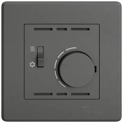 Kit di montaggio INC EDIZIO.liv SNAPFIX® p.termostato c.interr.risc./refr.grs 