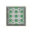 KNX-Funktionseinsatz RGB 1…8-fach EDIZIOdue dunkelgrau m.LED, m.Temperaturfühler 