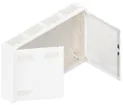 Coffret vide AP Pragma avec porte avec fentes blanc 1050×650×160mm 