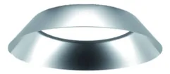 Anello antiriflesso DOTLUX, Ø390×75mm, in aluminio, per proiettore capannone 