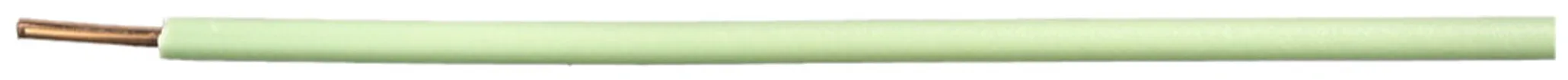 Fil N H07Z1-U sans halogène 1.5mm² 450/750V vert clair Cca 
