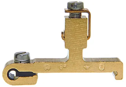 Schutzleiter-Reihenklemme Woertz 6mm² Schraubanschluss 1×1 Hutschiene TH35 