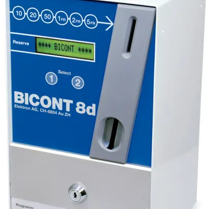Münzschaltautomat Bicont 8d für 2 Verbraucher, Elektron 