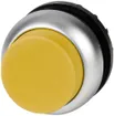 Leucht-Drucktaste ETN RMQ hoch gelb, rastend, Ring verchromt 