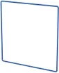 Profil Design MH priamos, grd.3×3, bleu RAL 5015 