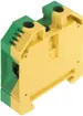Schutzleiter-Reihenklemme Weidmüller WPE Schraubanschluss 35mm² grün-gelb 