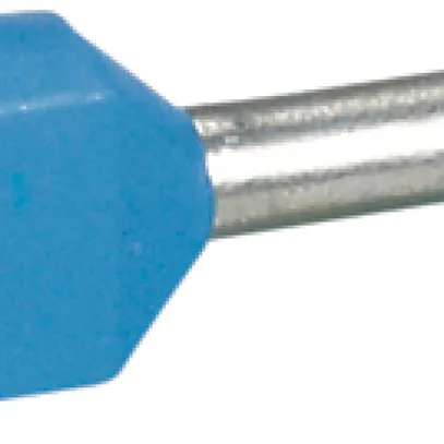 Embout de câble double bleu 2×0.75mm² Starfix 